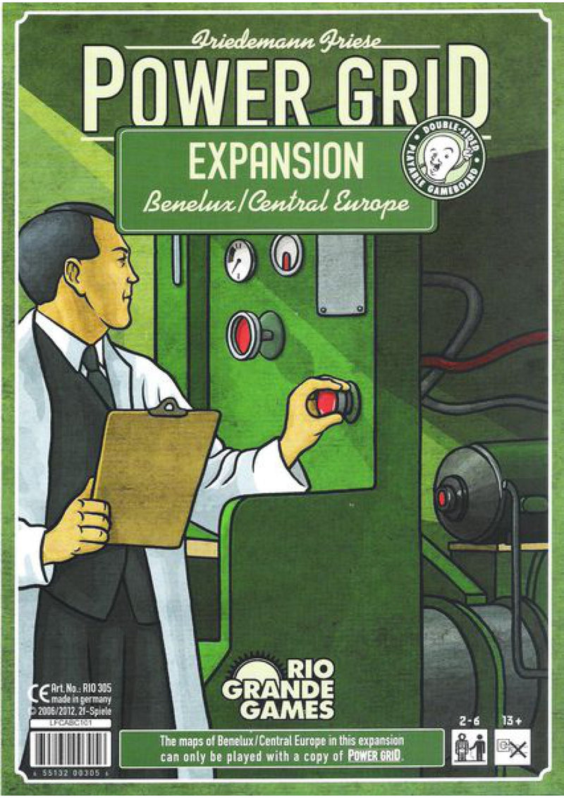 Power Grid: Benelux/Central Europe