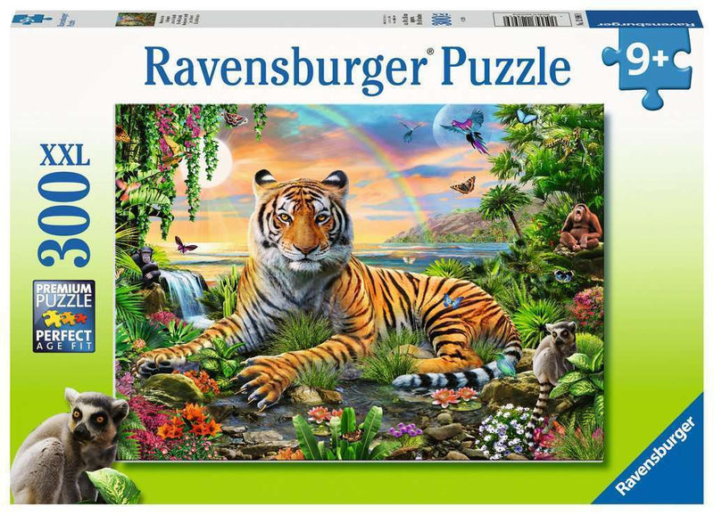 Puzzle: (300 pc) Tiger At Sunset
