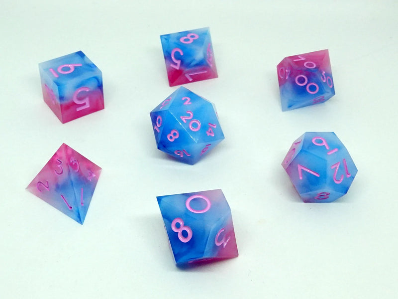 Dice: Chronicle Cards Dice Set - 'Ignus' Sharp Resin