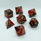 Dice: Chronicle Cards Dice Set - 'Ignus' Sharp Resin