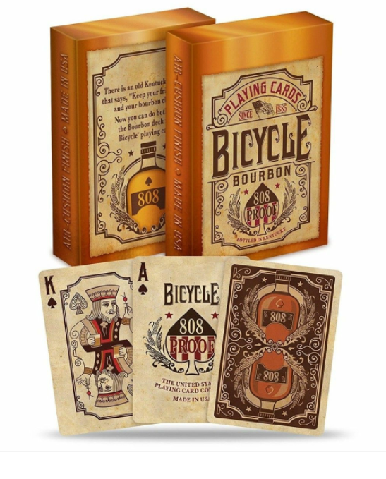 Playing Cards: Bicycle Playing Cards - Bourbon Deck