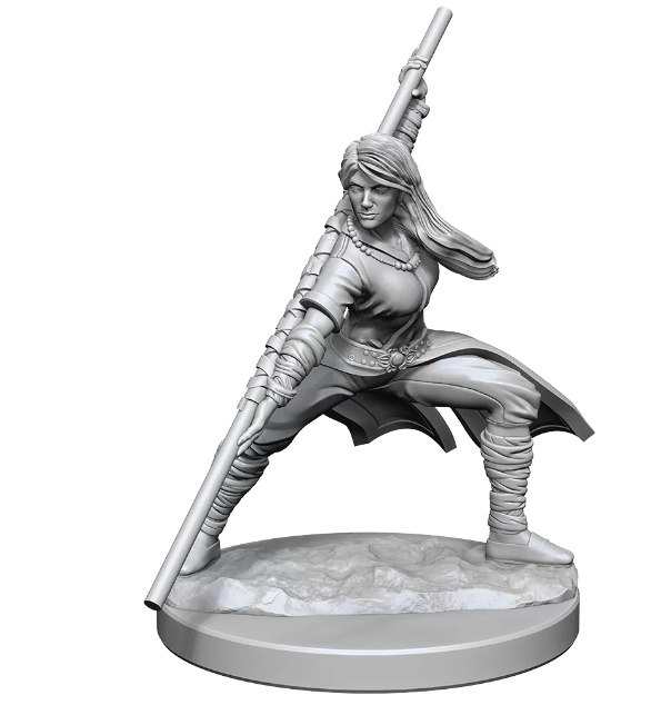 D&D Nolzur's Marvelous Unpainted Miniatures: Female Human Monk (2020)