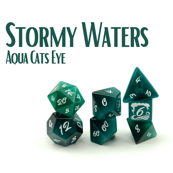 Dice: Level Up Dice Set - Stormy Waters