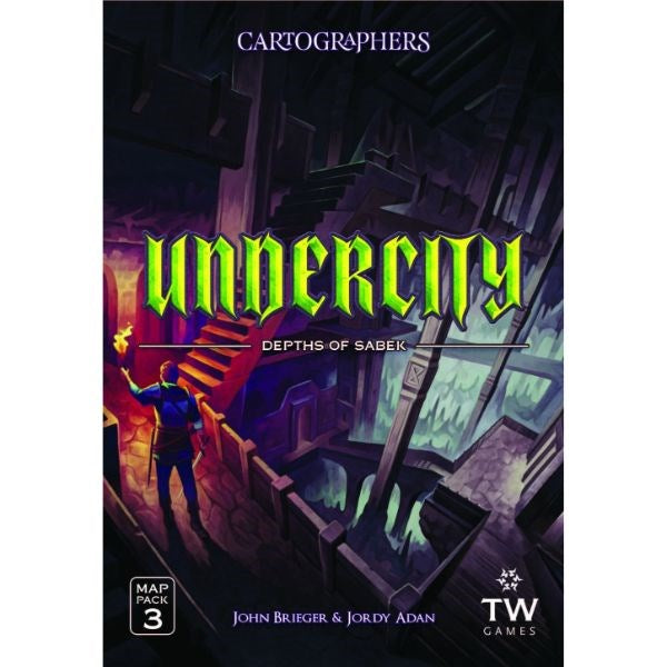 Cartographers: Undercity - Depths of Sabek Map Pack