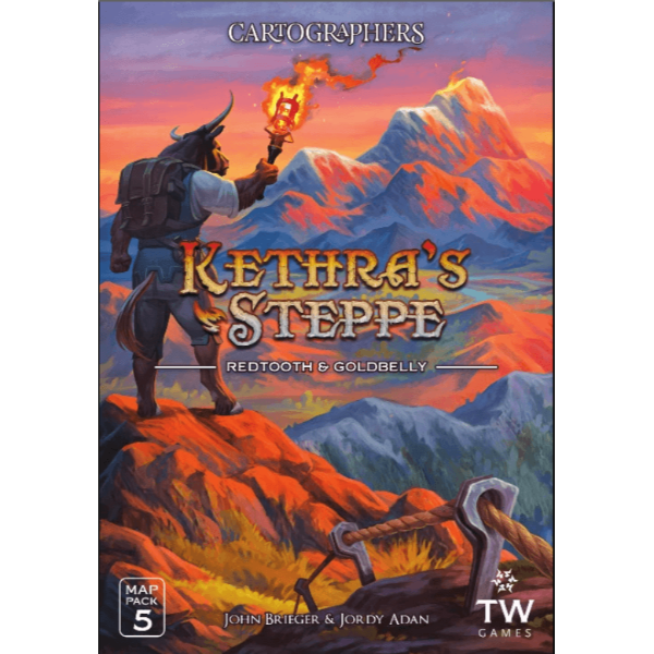 Cartographers: Kethra's Steppe - Redtooth and Goldbelly Map Pack