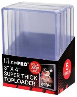Card Sleeves: Ultra Pro - 5 Box Super Thick Top Loader (3" x 4" - 360pt)
