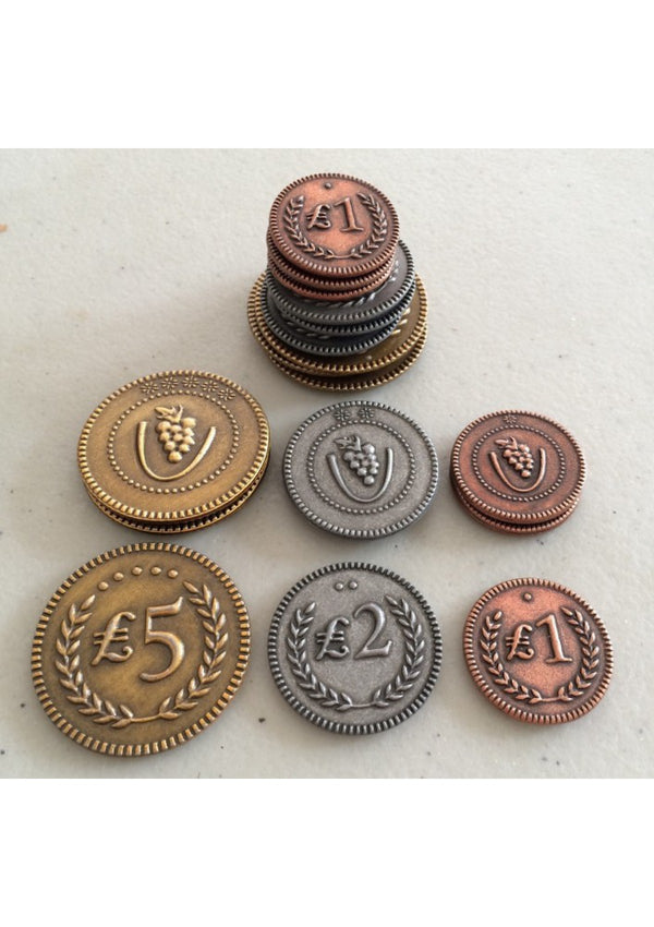 Viticulture: Metal Coins