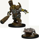 D&D Wizkids Wardlings Painted Miniatures: Mud Orc and Mud Puppy