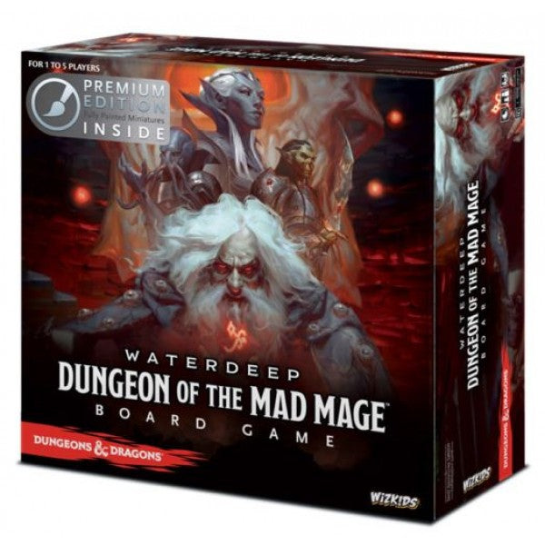 D&D Waterdeep Dungeon of the Mad Mage Board Game - Premium Edition