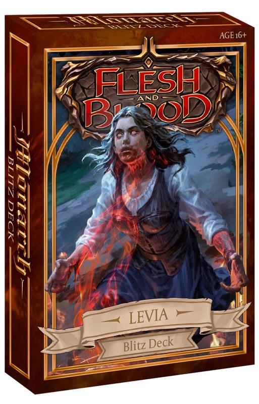 Flesh and Blood TCG Monarch Blitz Deck Display - Levia