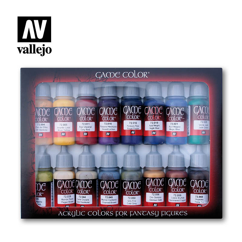 Vallejo Game Colour Advanced 72.298 - 16 X 17ml Set