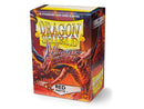 Card Sleeves: Dragon Shield - 100 Box Matte "Standard" Red (63mm x 88mm)
