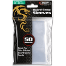 Card Sleeves: BCW - 50 Clear "Standard Chimera" (58mm x 89mm)