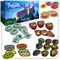 The Castles of Burgundy - Special Edition Upgraded Tokens Acrylic