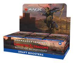 MTG Magic the Gathering: Magic Commander Legends: Battle for Baldur’s Gate - Draft Booster Box