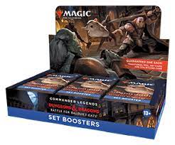MTG Magic the Gathering: Magic Commander Legends: Battle for Baldur’s Gate - Set Booster Box