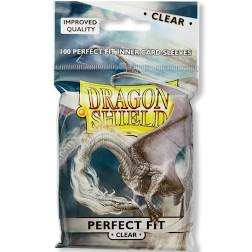 Card Sleeves: Dragon Shield - 100 Perfect Fit Clear (63mm x 88mm)