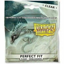Card Sleeves: Dragon Shield - 100 Perfect Fit "Sideloader" Clear (63mm x 88mm)