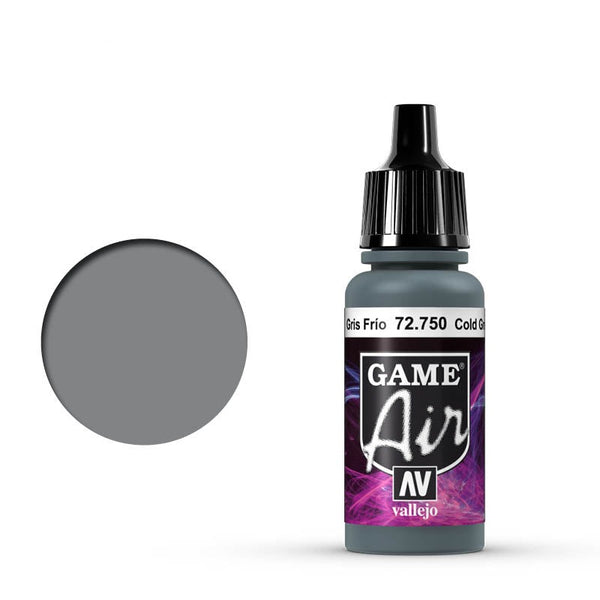 Vallejo Game Air Colour 72.750 - Cold Grey 17 ml