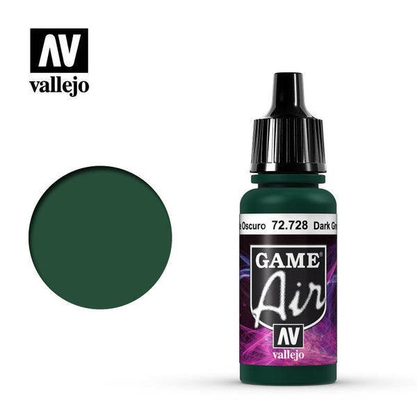 Vallejo Game Air Colour 72.728 - Dark Green 17 ml