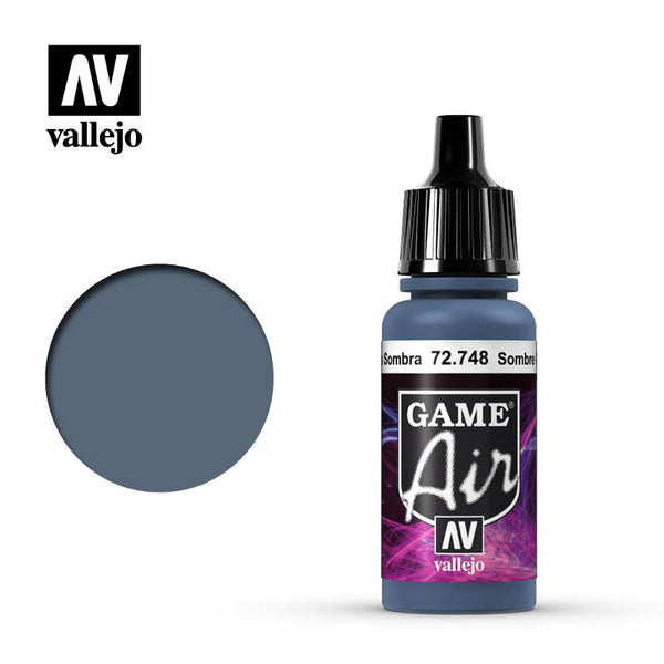 Vallejo Game Air Colour 72.748 - Sombre Grey 17 ml