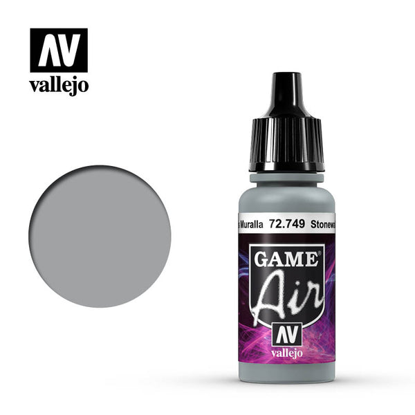 Vallejo Game Air Colour 72.749 - Stone Wall Grey 17 ml