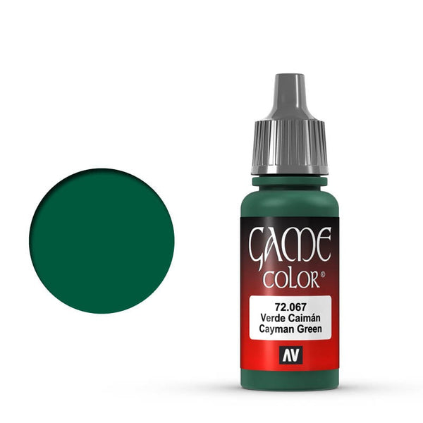 Vallejo Game Colour 72.067 - Cayman Green 17 ml
