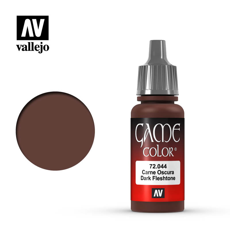 Vallejo Game Colour 72.044 - Dark Flesh Tone 17 ml