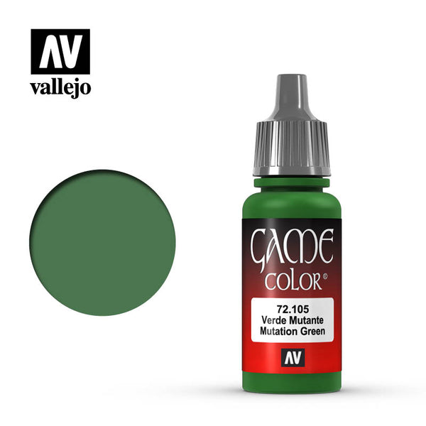 Vallejo Game Colour 72.105 - Mutation Green 17 ml