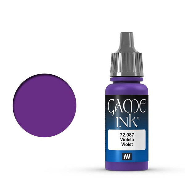 Vallejo Game Colour Ink 72.087 - Violet 17 ml