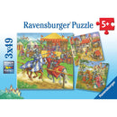 Puzzle: (3 x 49 pc) Life Of The Knight