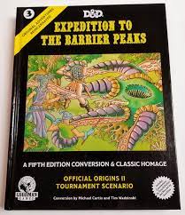 Original Adventures Reincarnated #3 Expedition To The Barrier Peaks