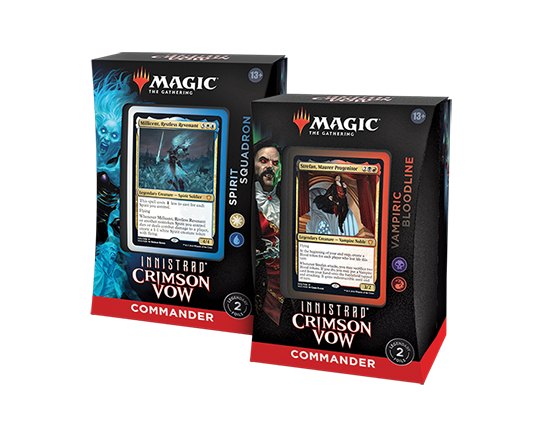MTG Magic the Gathering: Innistrad Crimson Vow - Commander Bundle (Set of 2)