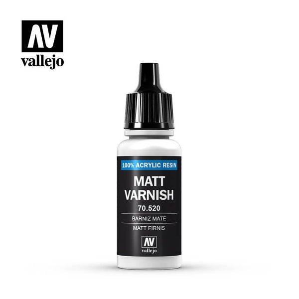 Vallejo Auxiliaries 70.520 - Matt Varnish 17 ml