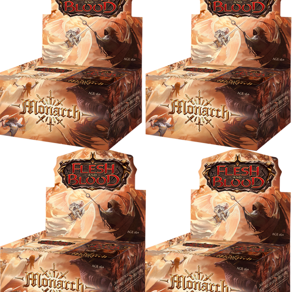Flesh and Blood TCG Monarch 1st Edition - Sealed Case (4 Display