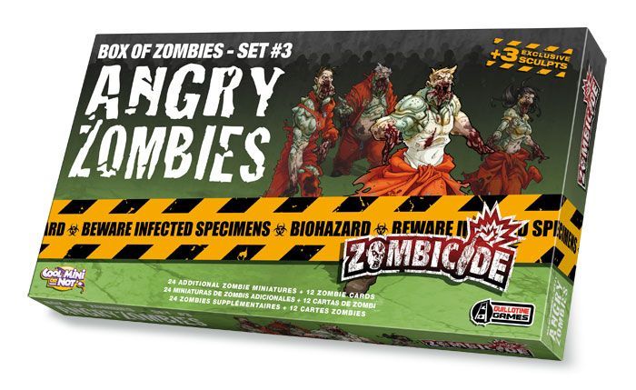 Zombicide: Angry Zombies - Box of Zombies Set