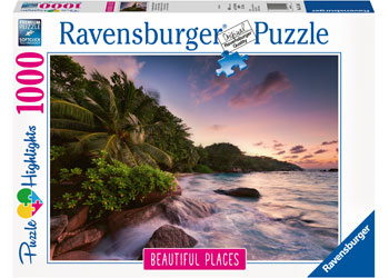 Puzzle: (1000 pc) Beautiful Places - Praslin Island, Seychelles