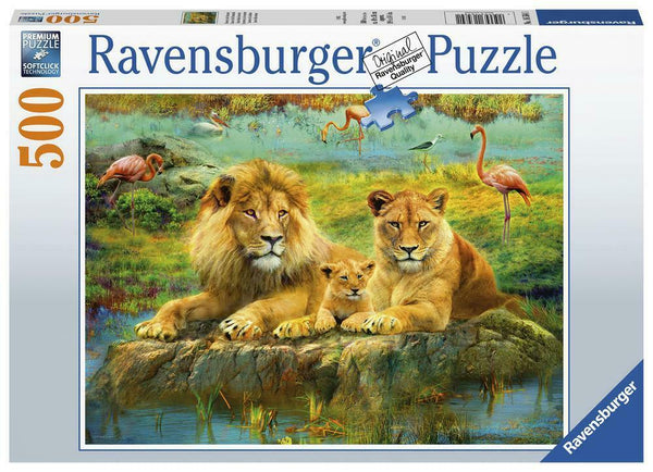 Puzzle: (500 pc) Lions In The Savannah