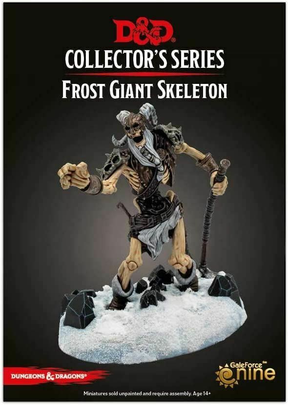 D&D Collector's Series Frost Giant Skeleton