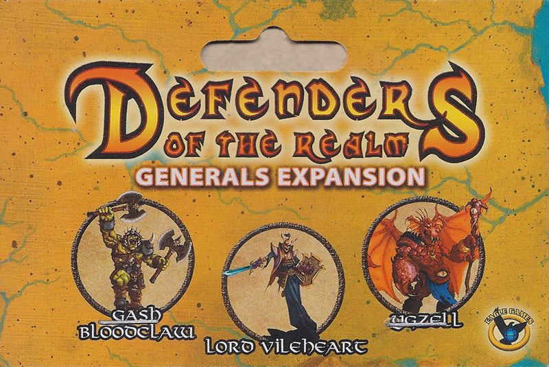 Defenders of the Realm: Minions Expansion - Alternate Generals