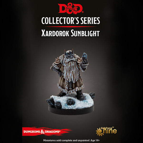 D&D Collector's Series Icewind Dale Rime of the Frostmaiden Xardorok Sunblight